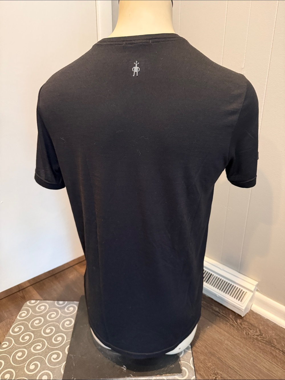 Smartwool Men's Medium Black Short Sleeve Crew Tee - Picture 3 of 6